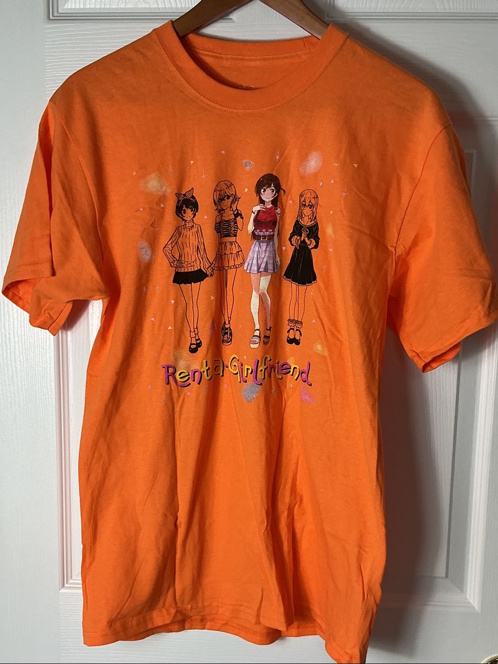 Orange Graphic Tee